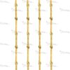 Decorative Elephant & Warrior Brass Chain