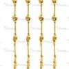 Royal Carved Brass Jhula Chain (Floral Edition)