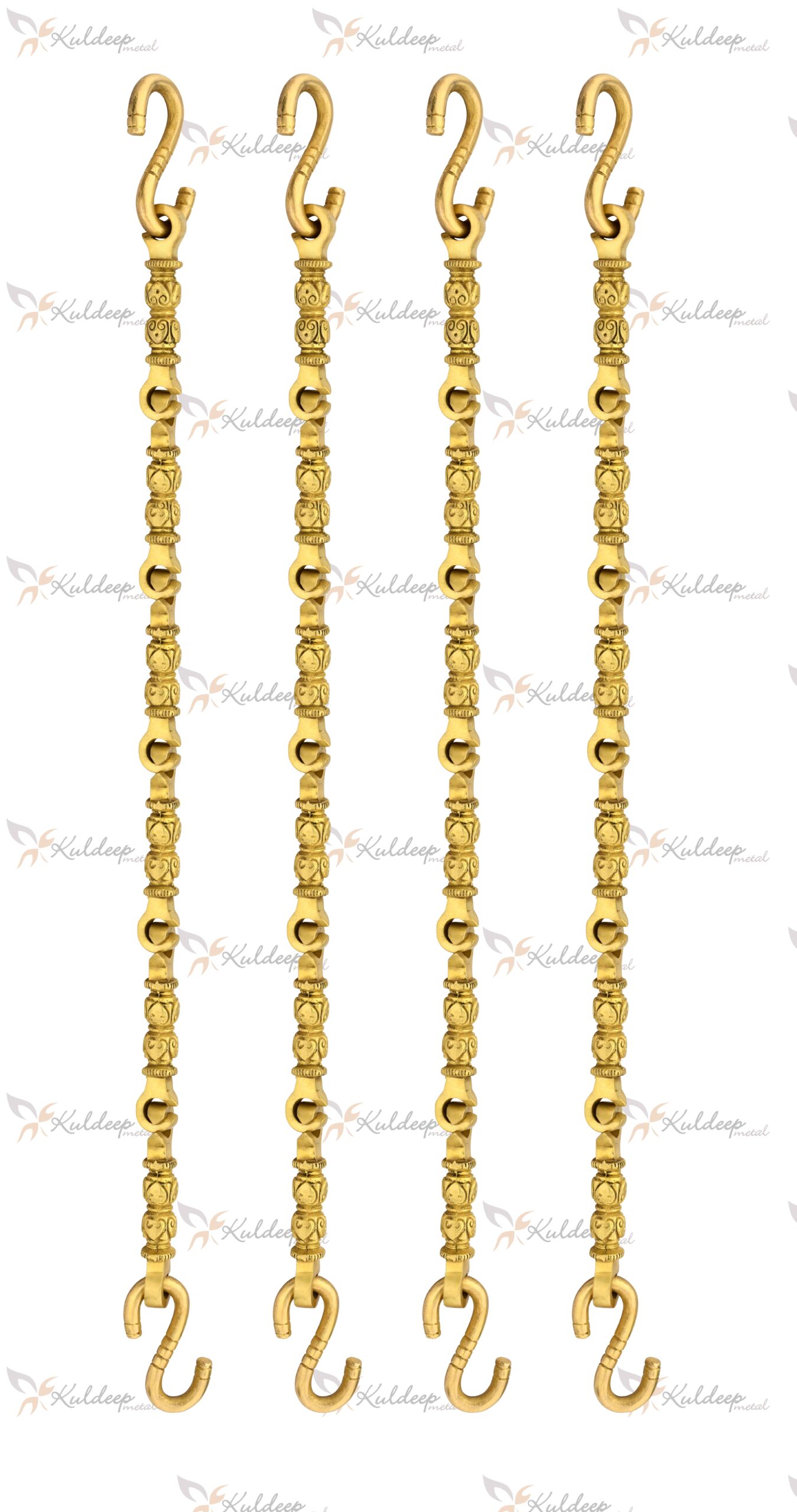 Beaded Traditional Brass Jhula Chain