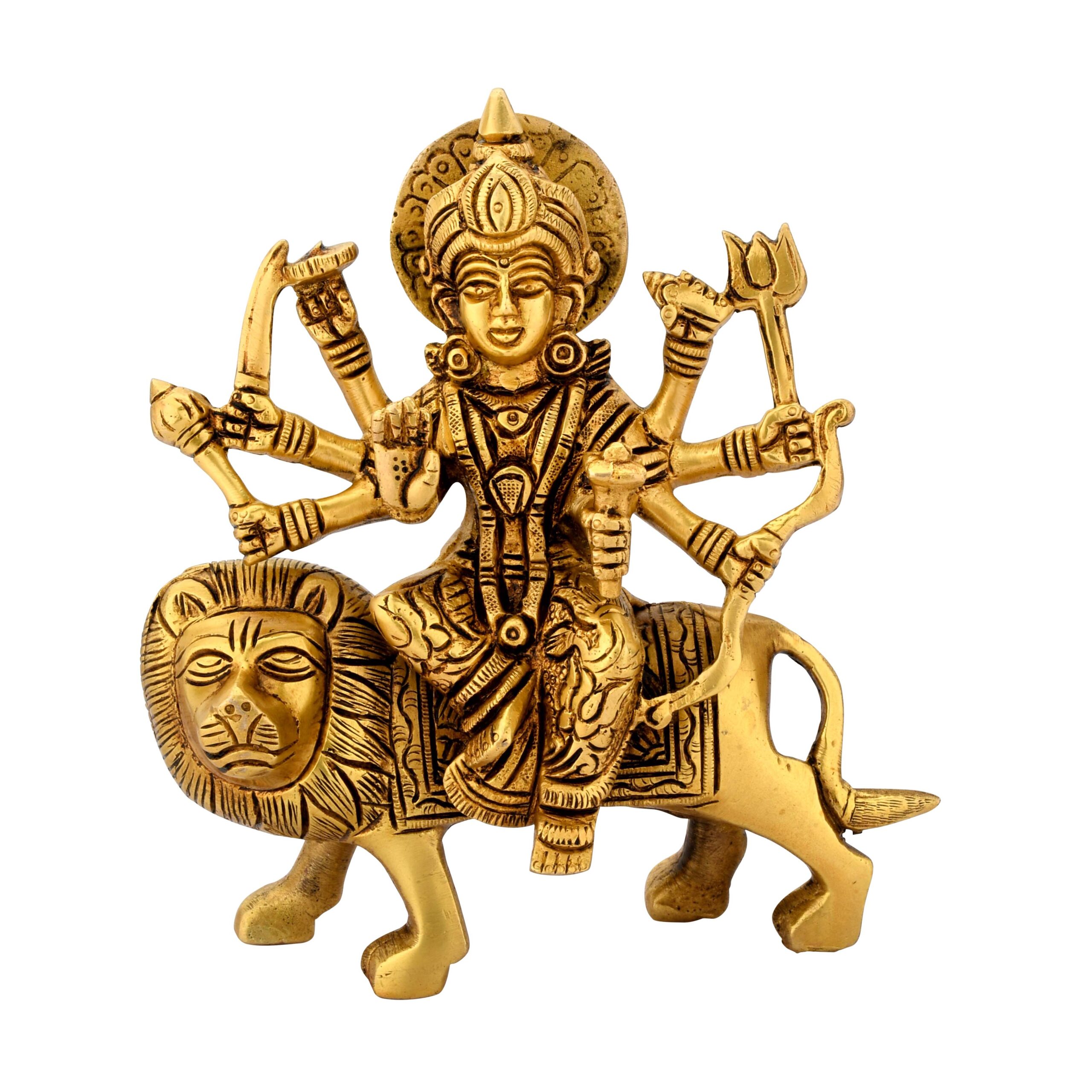 Brass Durga Ji