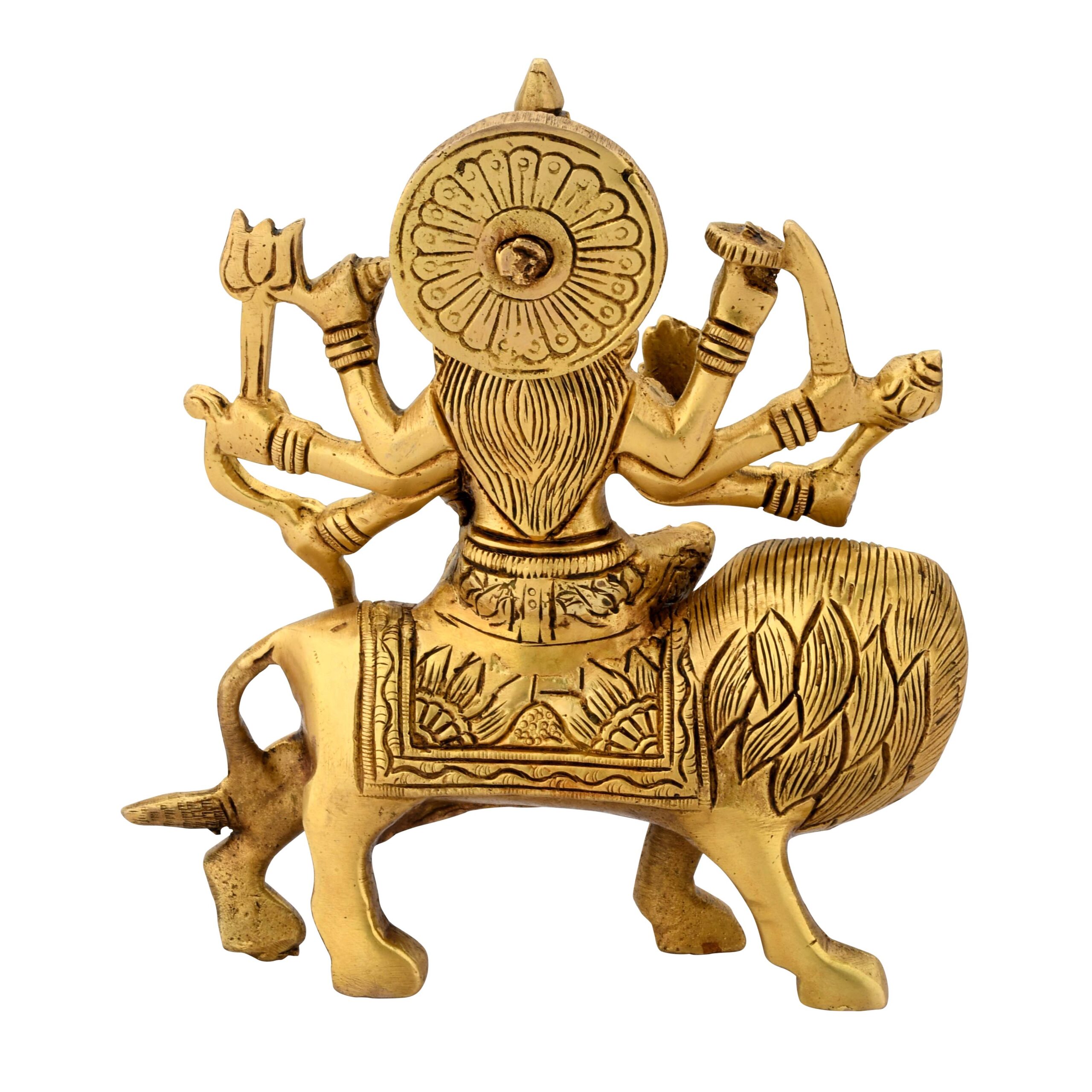 Brass Durga Ji - Image 2
