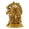 Brass Radha Krishna with Flute